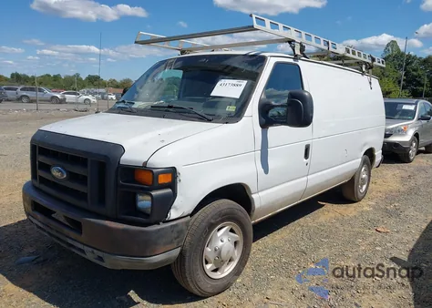 2010 Ford Econoline E150 Van из США, поврежденный, VIN 1FTNE1EWXADA67094